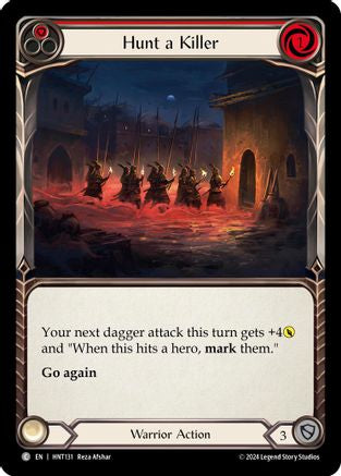 Chassez un tueur (rouge) (HNT131) - Le film arc-en-ciel traqué