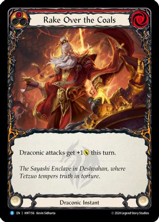 Ratisser les braises (Rouge) (HNT156) - Le traqué