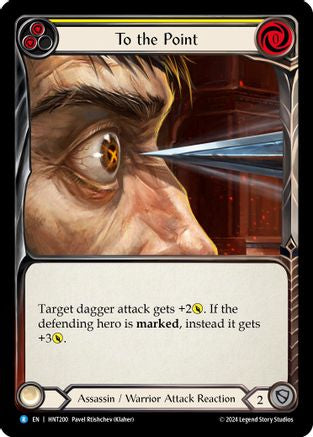 Au point (jaune) (HNT200) - Le traqué