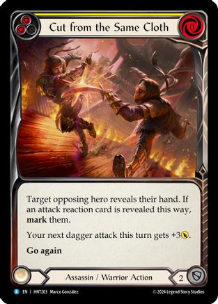 Coupés du même bois (jaune) (HNT203) - Le traqué