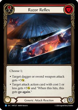 Razor Reflex (Rouge) (HNT227) - Le Traqué