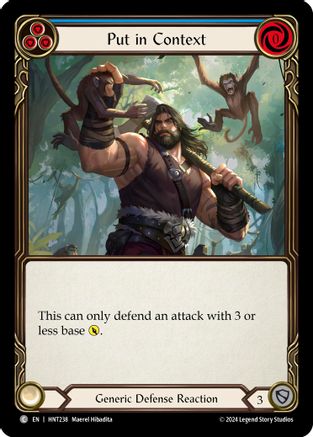 Mise en contexte (bleu) (HNT238) - L'arc-en-ciel traqué