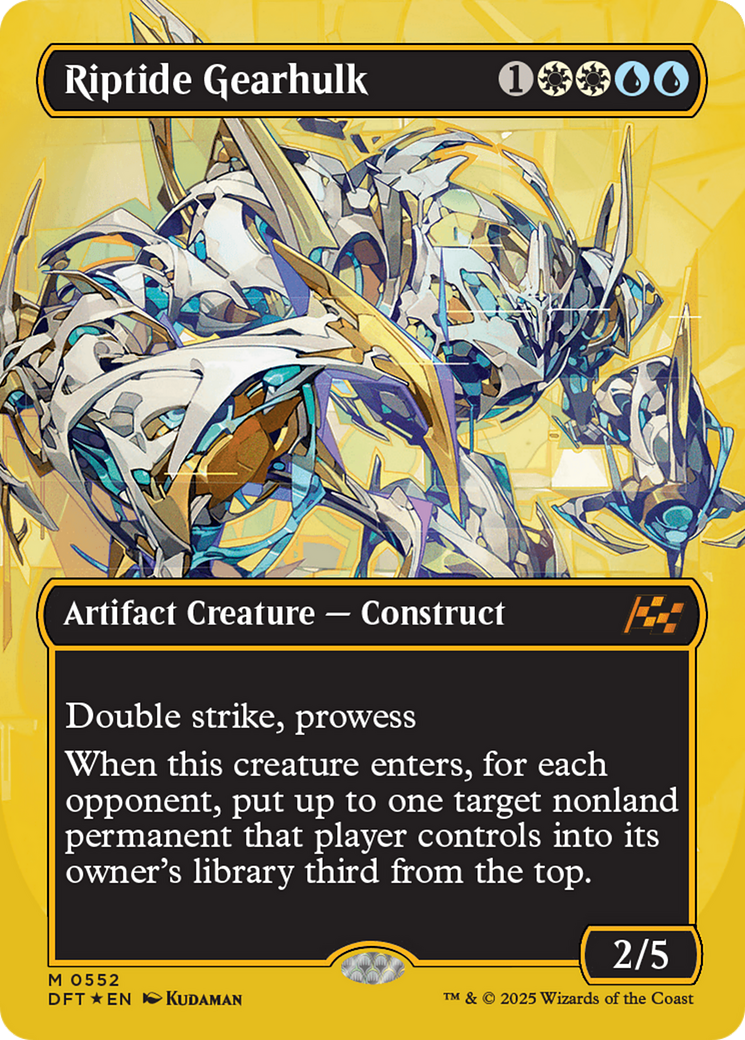Riptide Gearhulk (sans bordure) (première place) (-552) - Aetherdrift