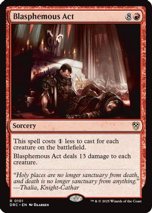 Acte blasphématoire (-101) - Commandant : Aetherdrift