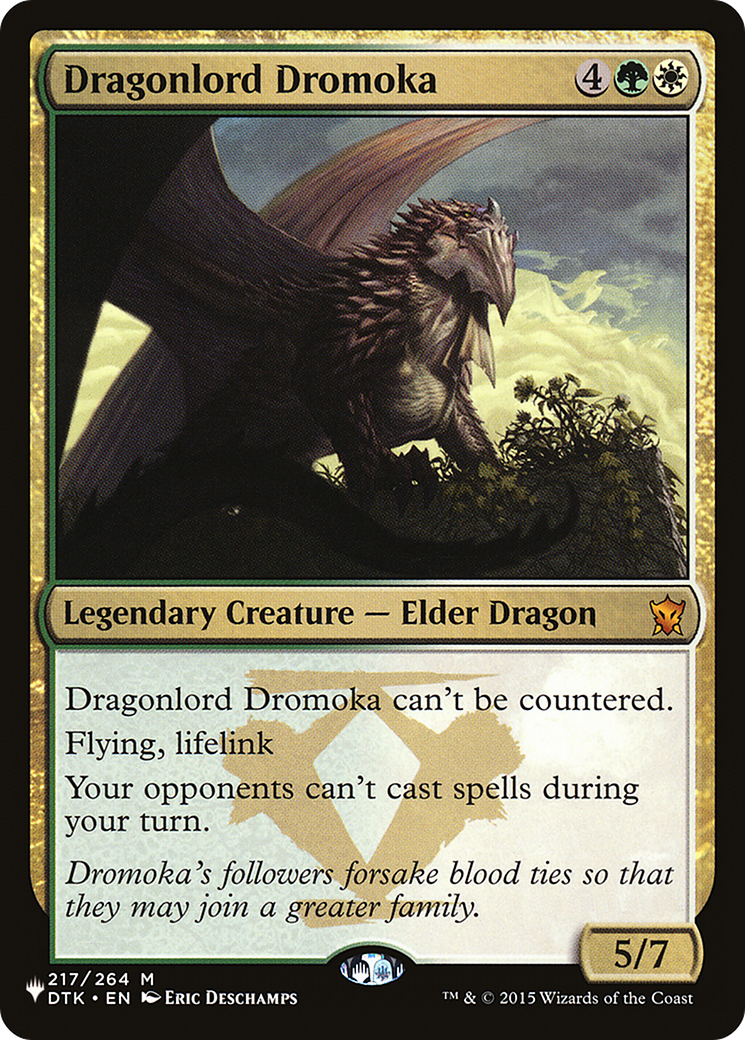 Dragonlord Dromoka (LIST-217/264) - The List
