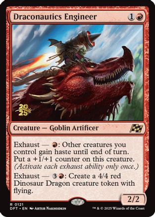 Ingénieur Draconautique (PRE-121) - Cartes de préversion Foil