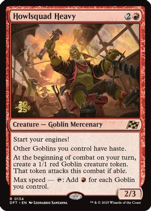 Howlsquad Heavy (PRE-134) - Cartes de pré-version Foil