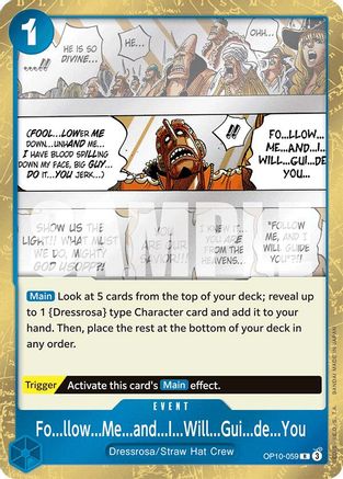 Su...i...ve...z...moi...et...je...vous...guiderai (OP10-059) - Royal Blood Foil