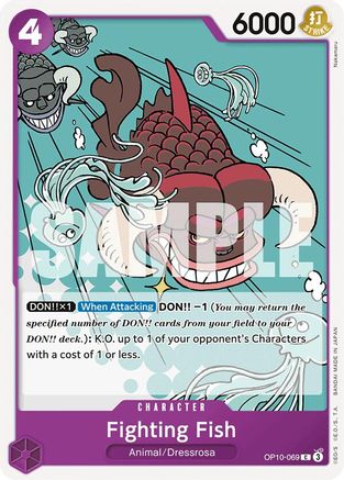 Poisson Combattant (OP10-069) - Sang Royal