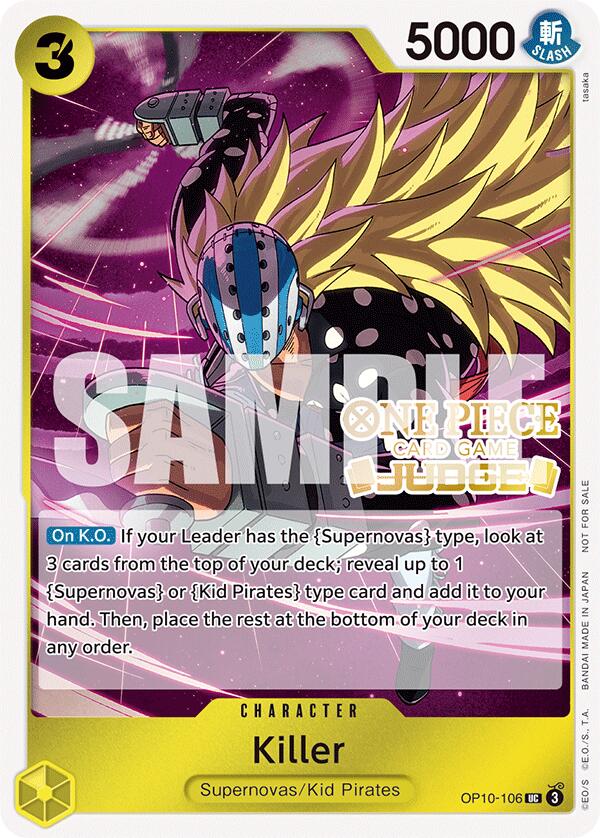 Killer (Judge Pack Vol. 5)