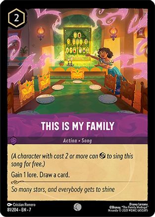C'est ma famille (81/204) - Archazias Island Cold Foil