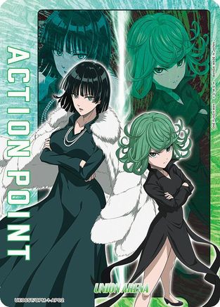 Action Point Card (AP02) (UE06ST/OPM-1-AP02) - One Punch Man Starter Deck