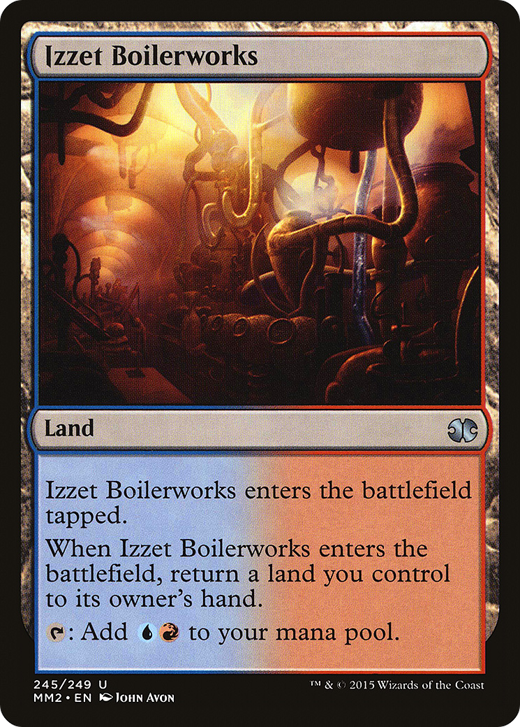 Izzet Boilerworks (MM2-245) - Modern Masters 2015