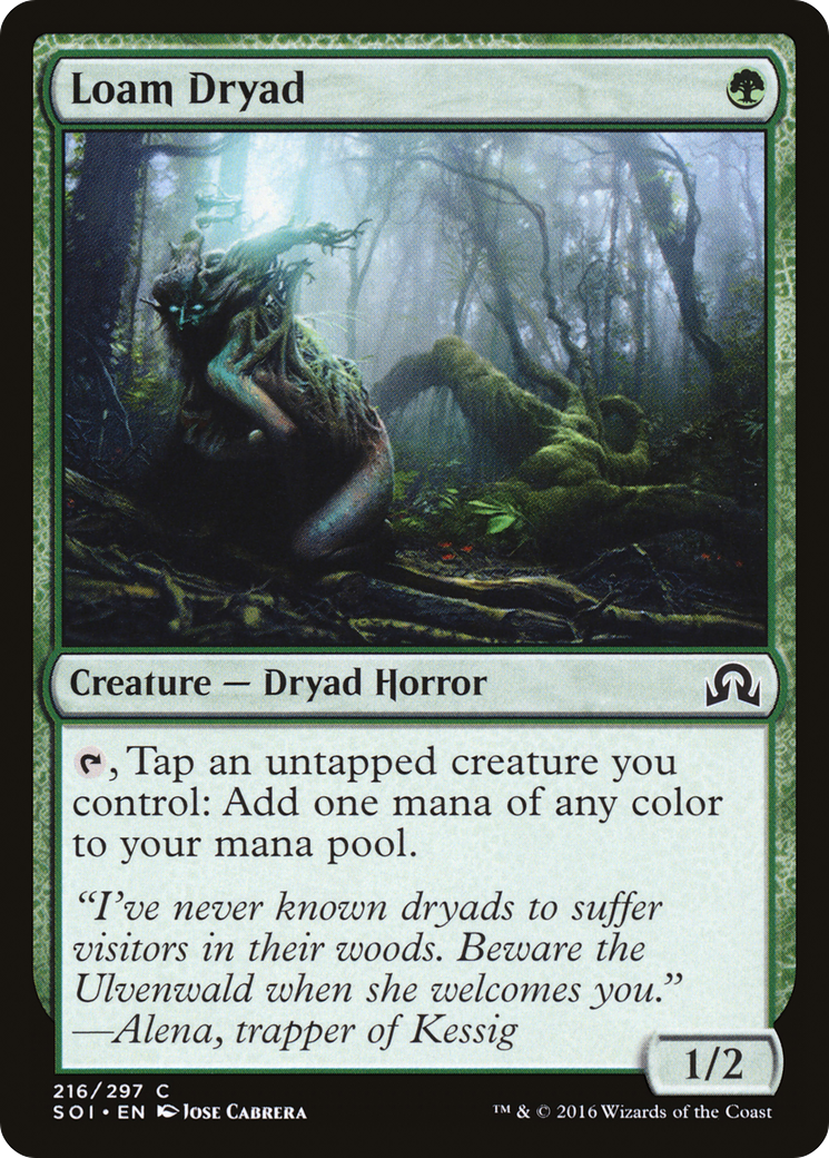 Dryade de terre (SOI-216) - Ombres sur Innistrad