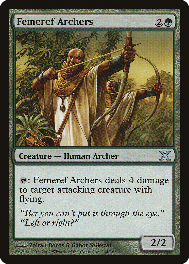 Femeref Archers (10E-264) - Tenth Edition