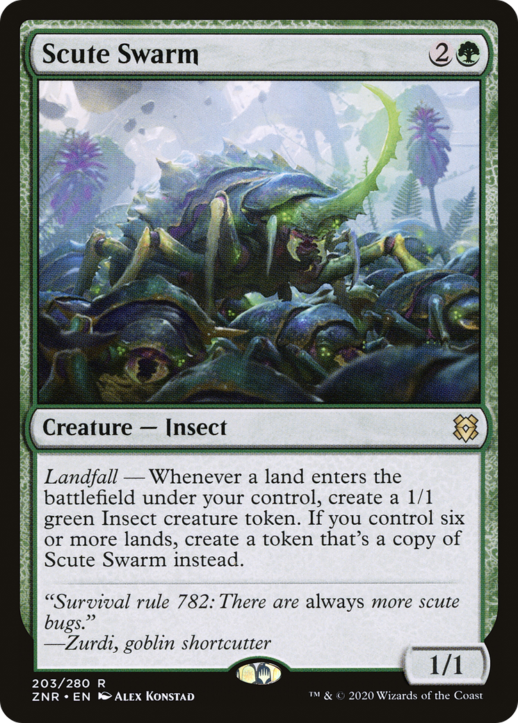 Essaim Scute (ZNR-203) - Zendikar Rising