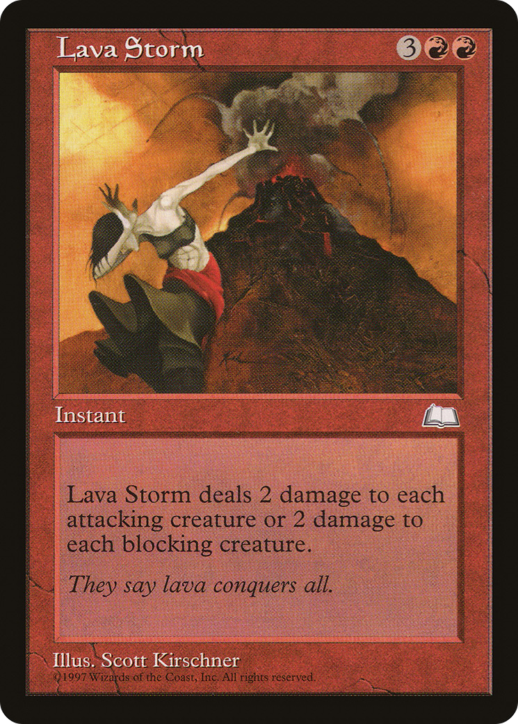 Tempête de lave (WTH-110) - Weatherlight
