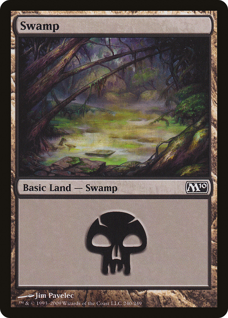 Swamp (240) (M10-240) - Magic 2010