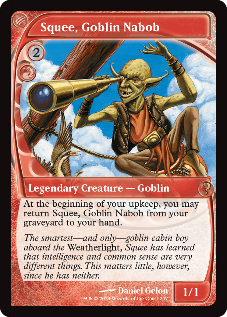 Squee, Goblin Nabab (MB2-247) - Mystery Booster 2 Foil