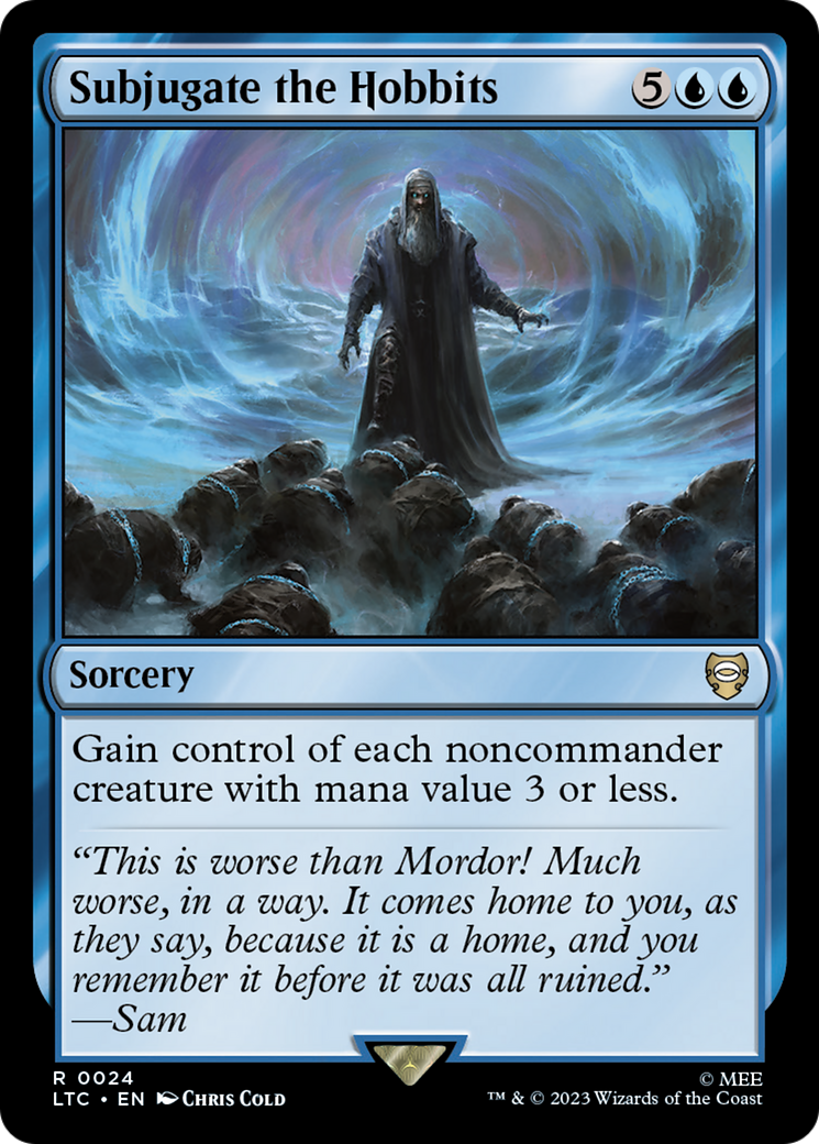 Subjuguer les Hobbits (LTC-024) - Contes du commandant de la Terre du Milieu