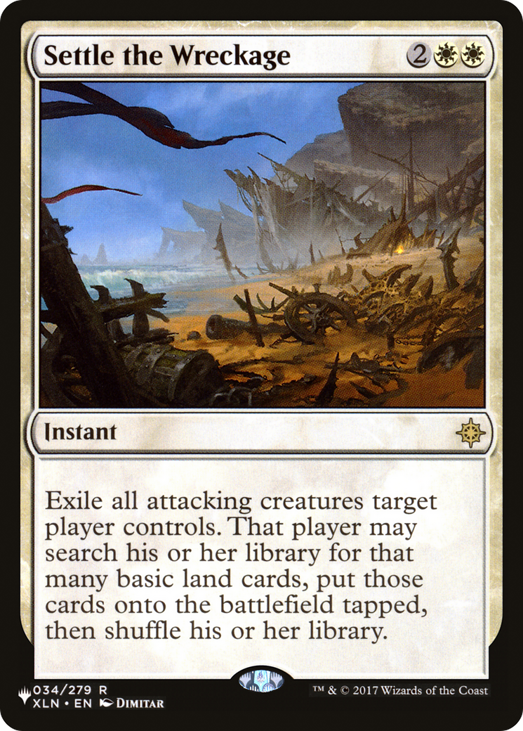 Settle the Wreckage (LIST-XLN-34) - The List
