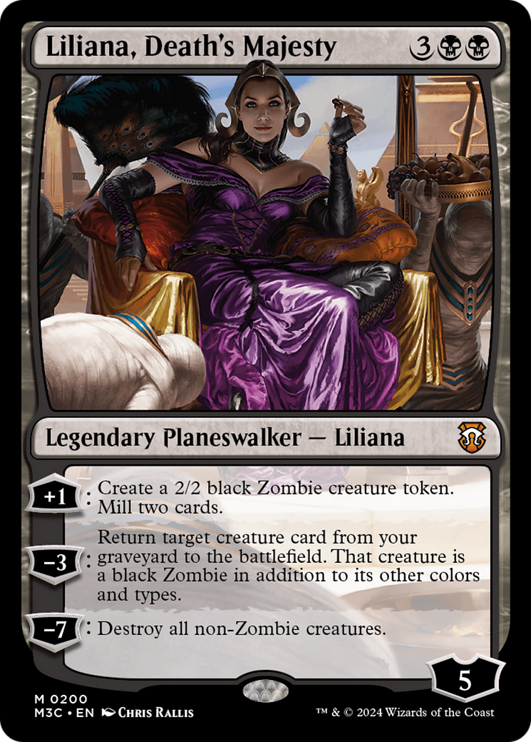 Liliana, Majesté de la Mort (M3C-200) - Commandant de Modern Horizons 3