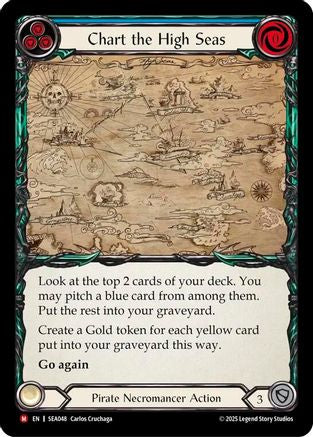 Chart the High Seas (SEA048) - High Seas Rainbow Foil