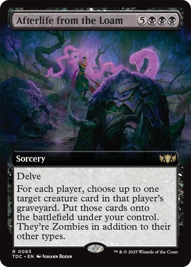 Afterlife from the Loam (Extended Art)