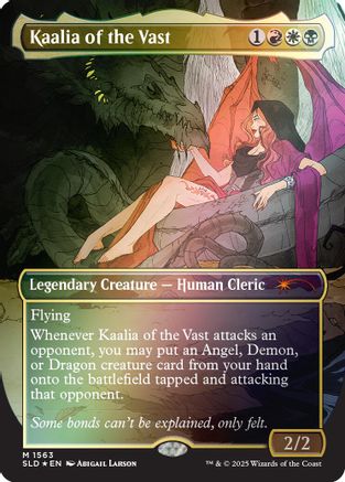 Kaalia of the Vast (Rainbow Foil) (SLD-1563) - Secret Lair Drop Series Foil