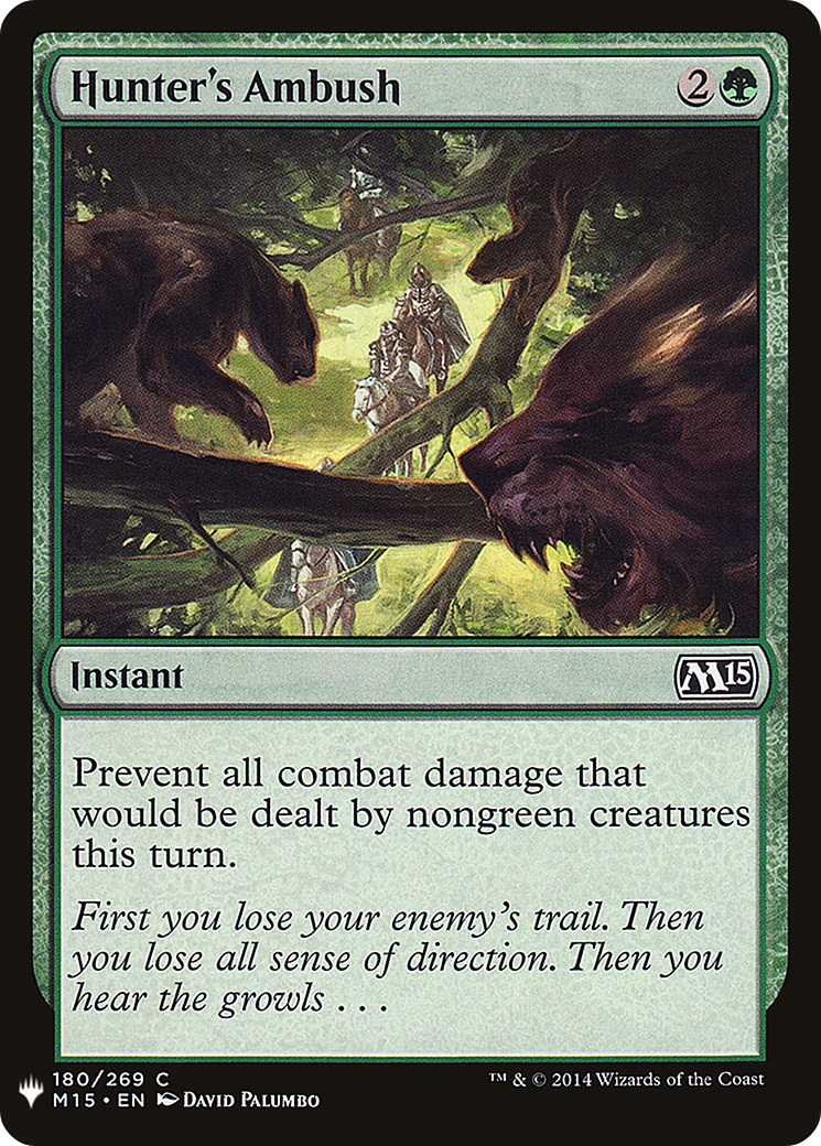 Hunter's Ambush (LIST-M15-180) - The List