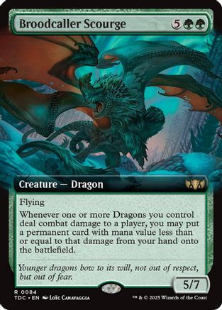 Fléau du Prophète (Extended Art) (TDC-084) - Commandant : Tarkir : Tempête de Dragons