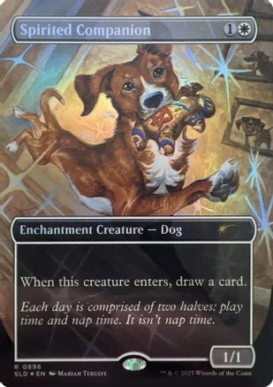Spirited Companion (0896) (Arc-en-ciel) (SLD-896) - Secret Lair Drop Series Foil