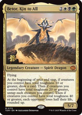 Betor, parent de tous (PRE-172) - Cartes de pré-lancement
