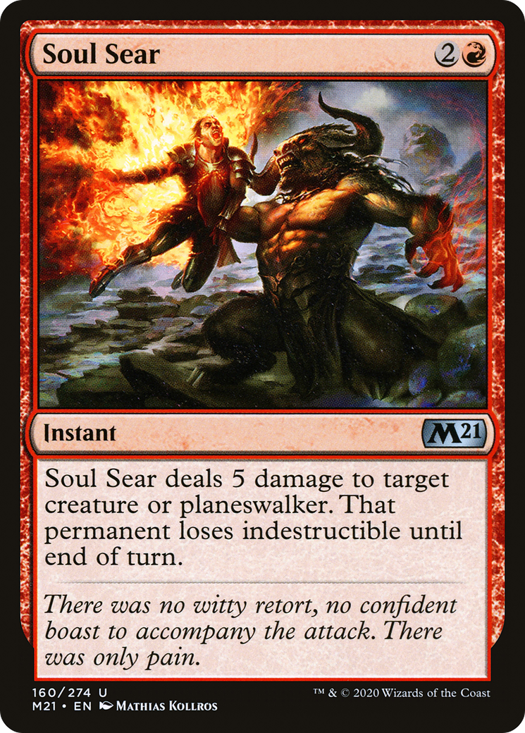 Soul Sear (M21-160) - Core Set 2021