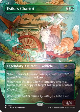 Esika's Chariot (Rainbow Foil) (SLD-1894) - Secret Lair Drop Series Foil