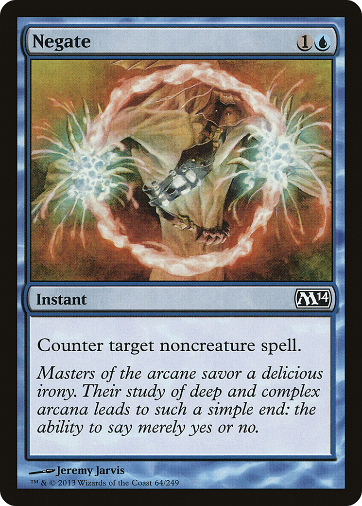 Négation (M14-064) - Magic 2014 Foil