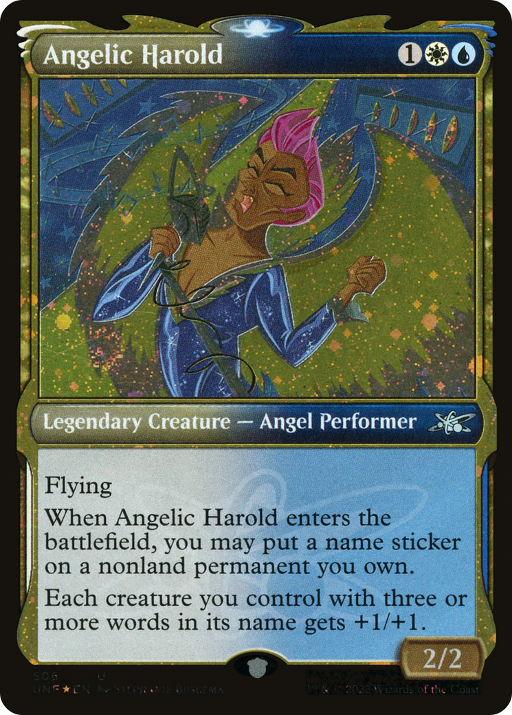 Angelic Harold (UNF-506) - Unfinity : (Vitrine) Feuille