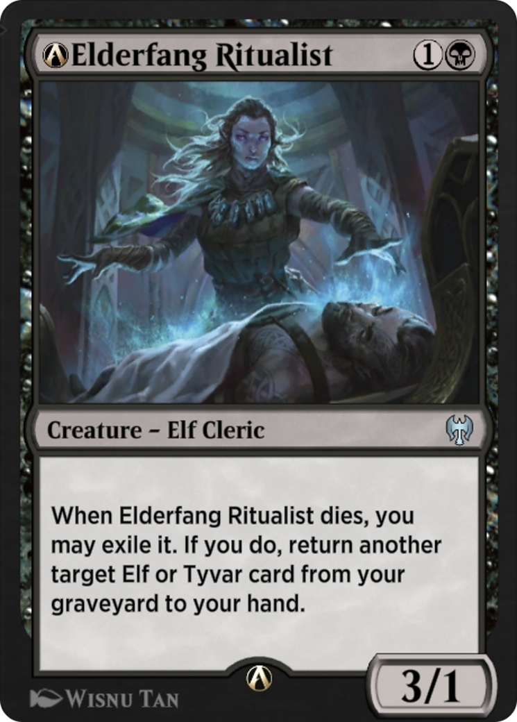 Ritualiste A-Elderfang (KHM-A-385) - Kaldheim