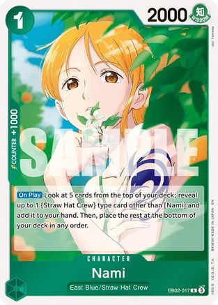 Nami (EB02-017) - Extra Booster: Anime 25th Collection Foil