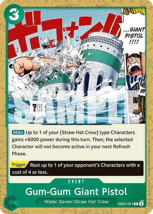 Gum-Gum Giant Pistol (EB02-021) - Extra Booster: Anime 25th Collection