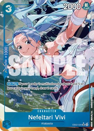 Nefeltari Vivi (Alternate Art) (EB02-026) - Extra Booster: Anime 25th Collection Foil