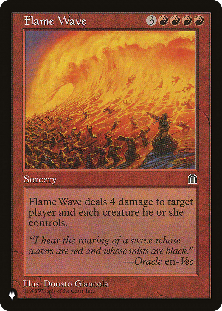 Flame Wave (LIST-) - The List