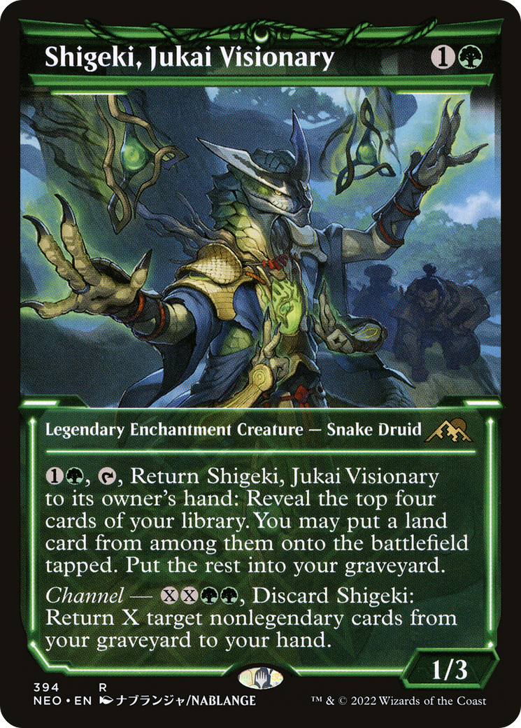 Shigeki, Jukai Visionnaire (NEO-394) - Kamigawa : Neon Dynasty : (Vitrine)