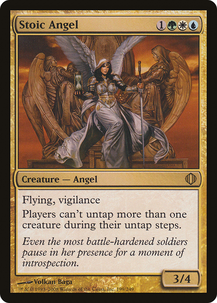 Stoic Angel (ALA-199) - Shards of Alara Foil