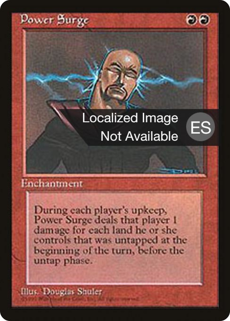 Power Surge (4BB-) - Fourth Edition Foreign Black Border