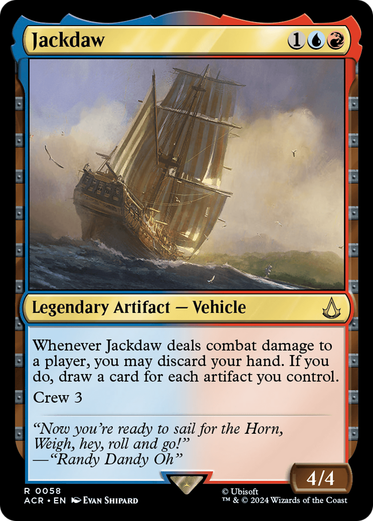 Choucas (ACR-058) - Feuille d'Assassin's Creed