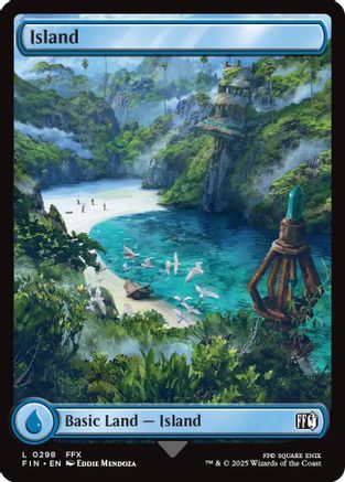 Island (FIN-298) - FINAL FANTASY Foil