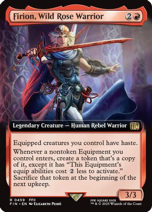 Firion, Wild Rose Warrior (FIN-459) - FINAL FANTASY: (Extended Art) Foil