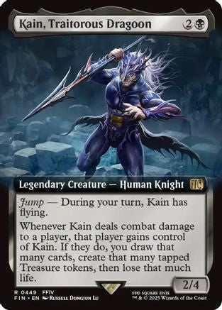 Kain, Traitorous Dragoon (FIN-449) - FINAL FANTASY: (Extended Art) Foil