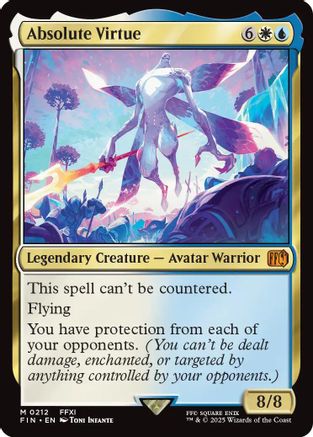 Absolute Virtue (FIN-212) - FINAL FANTASY Foil